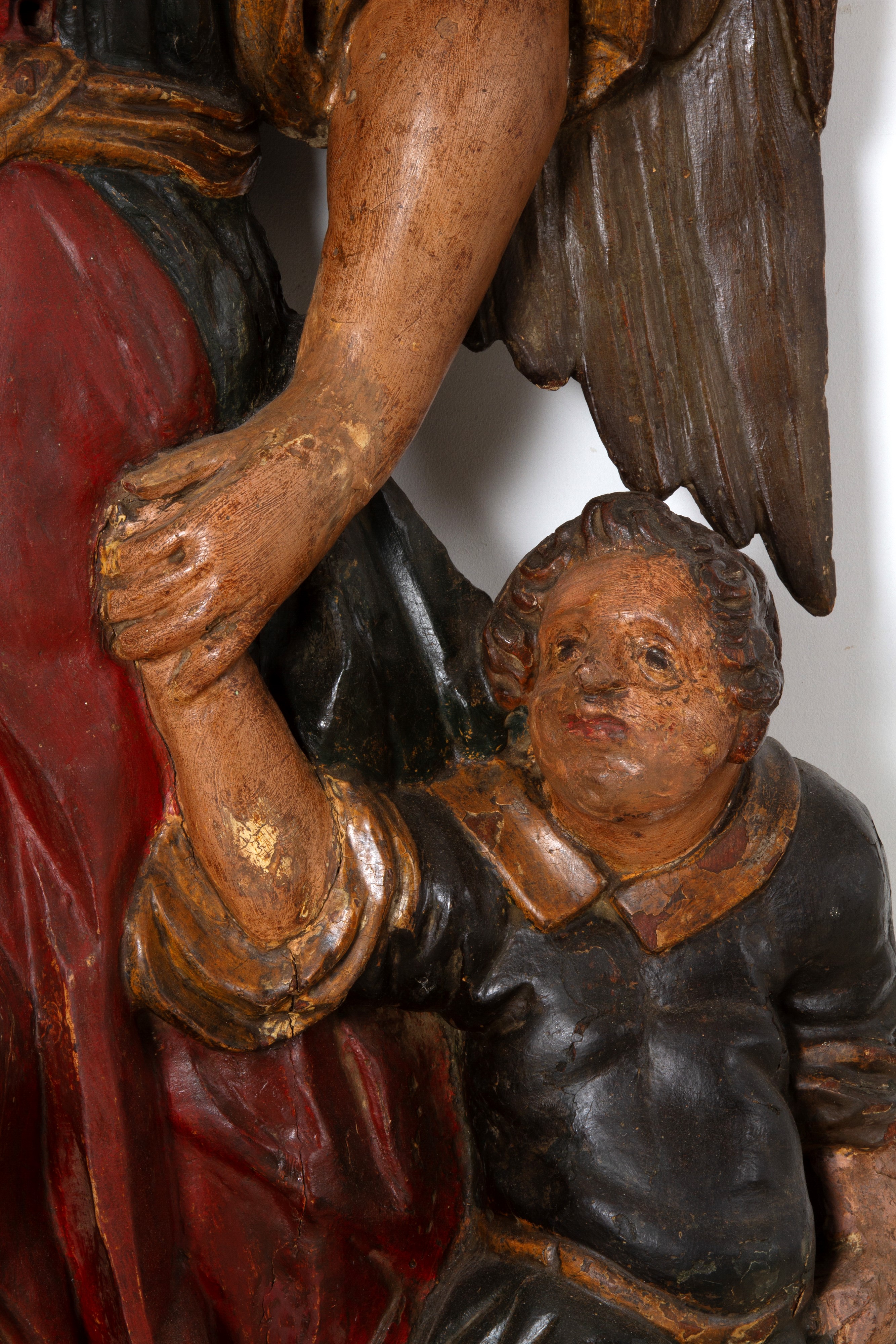 Scultura "TOBIA E L'ANGELO"