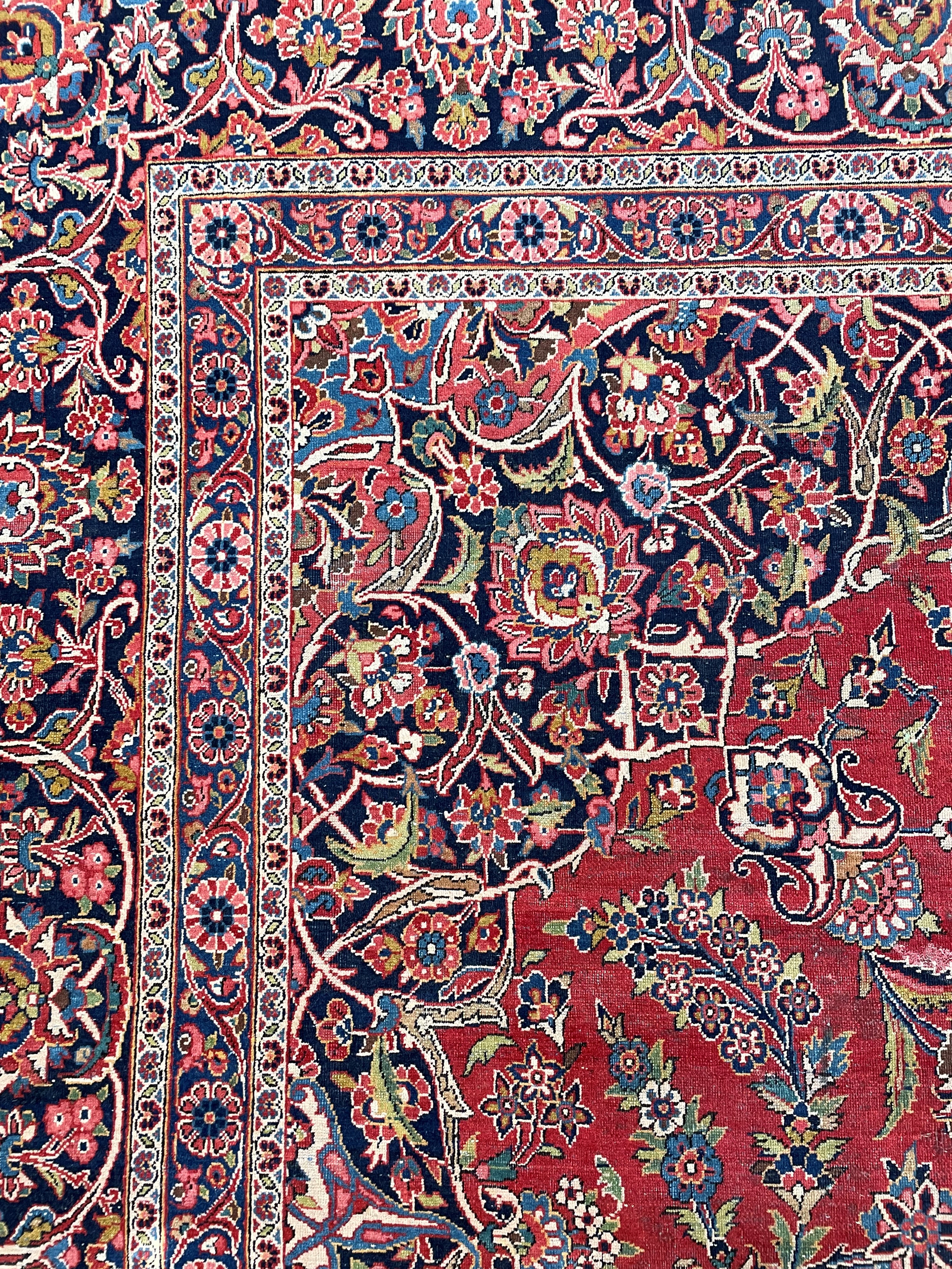 Tappeto Kashan (Persia), circa 1900