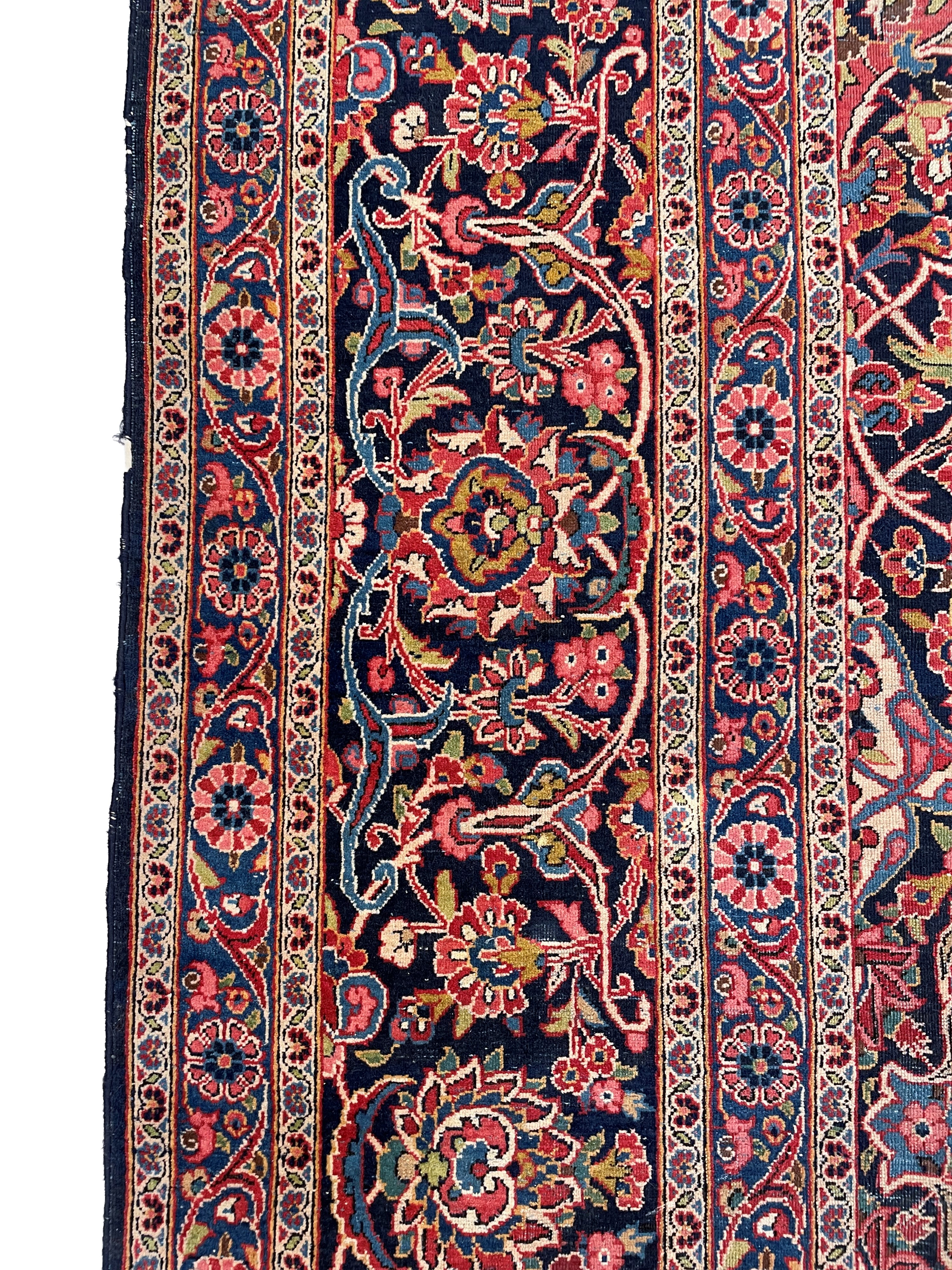 Tappeto Kashan (Persia), circa 1900