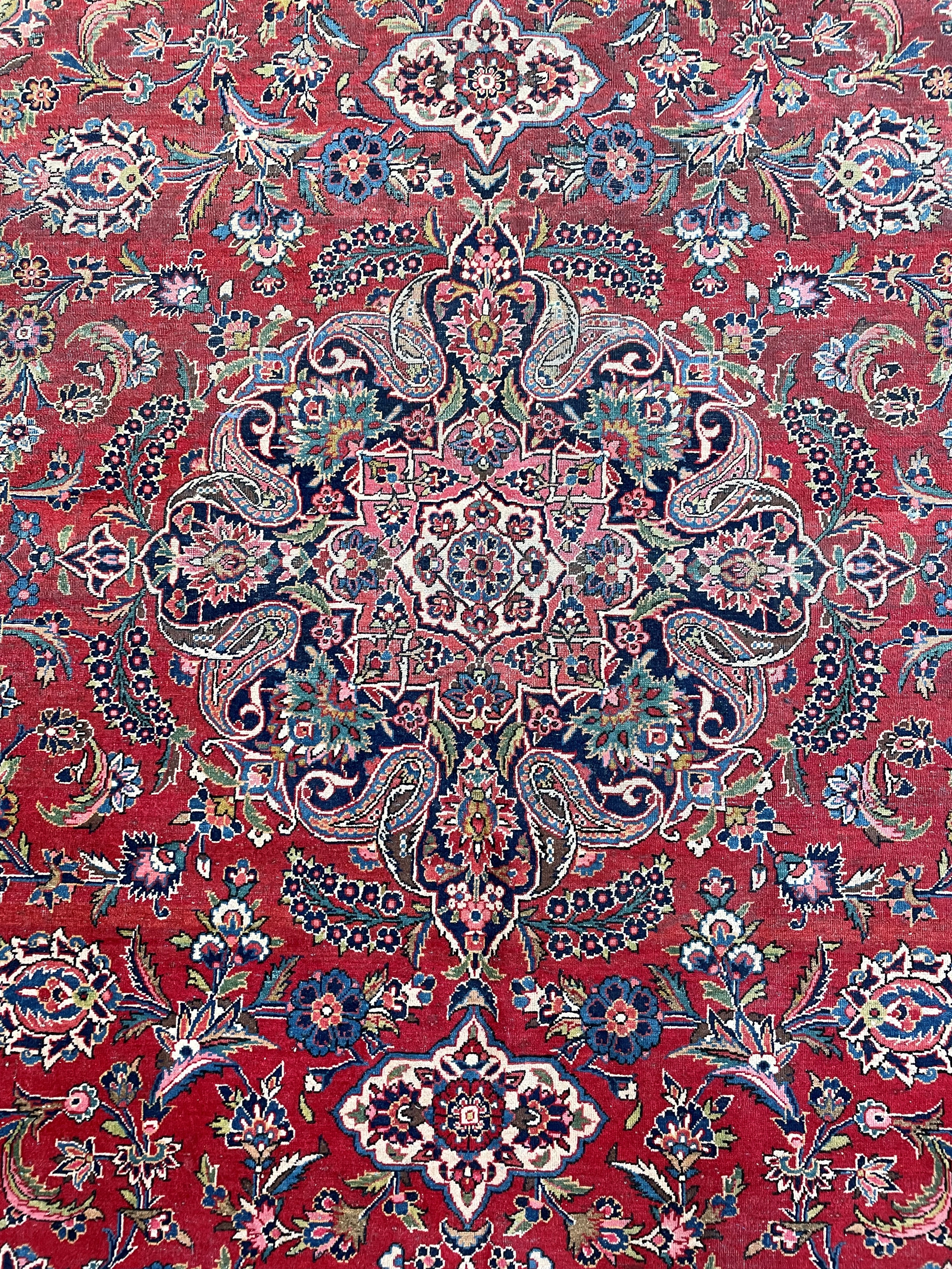 Tappeto Kashan (Persia), circa 1900
