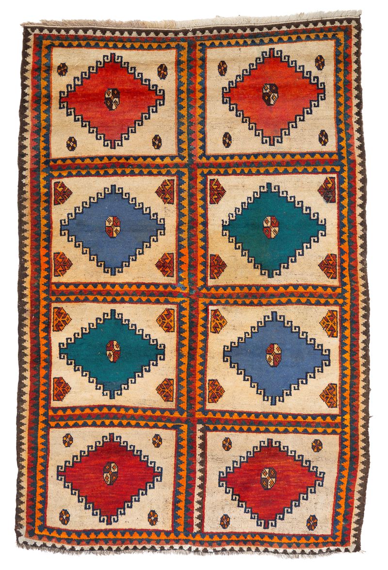 Qashqai Lorestan, Tappeto persiano, inizi XX secolo