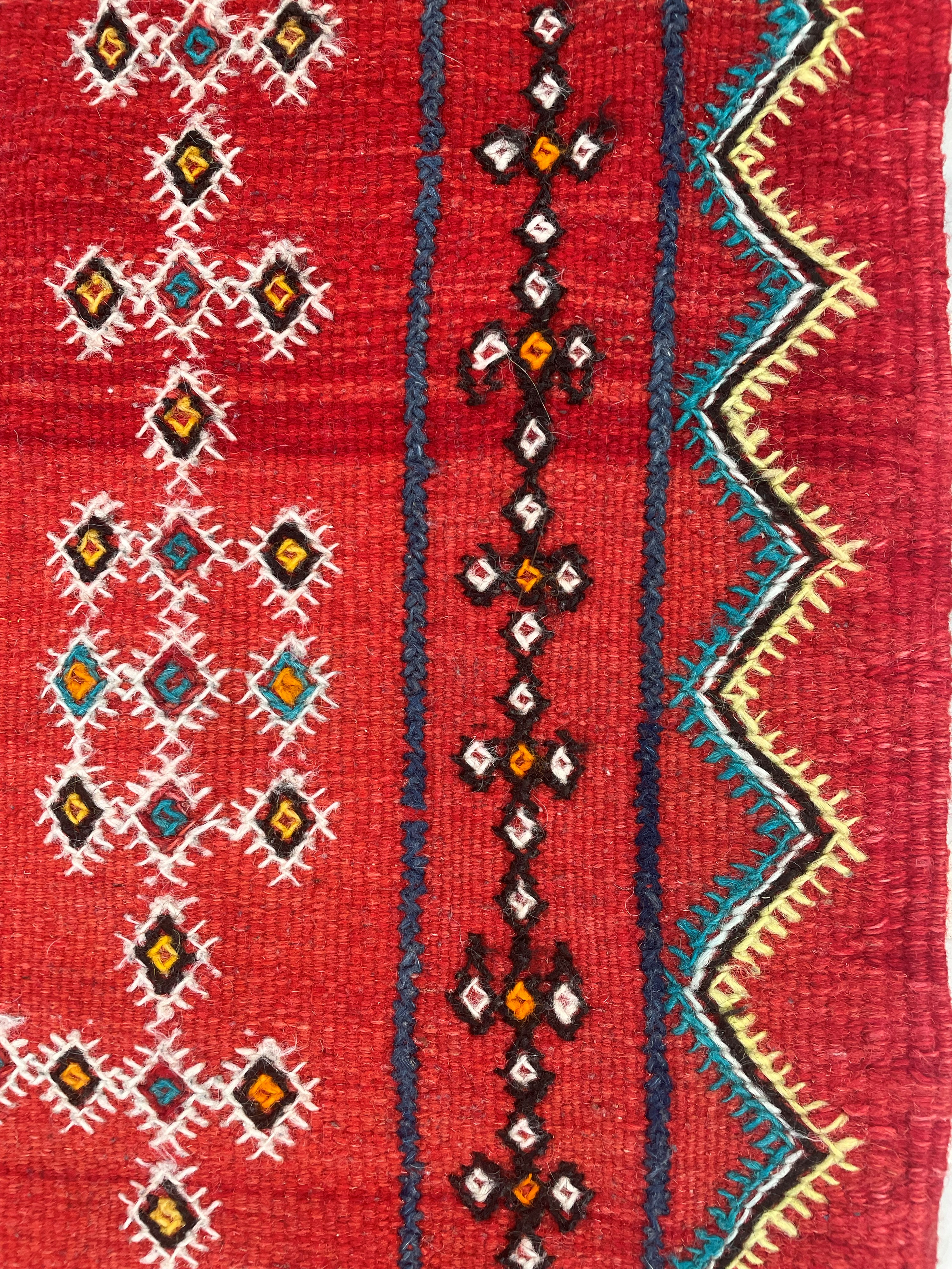 Kilim del Marocco, Alto Atlante, metà XX secolo