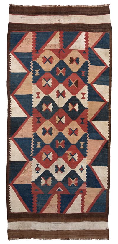 Kyrgyz Kilim, Turkestan occidentale, inizi XX secolo