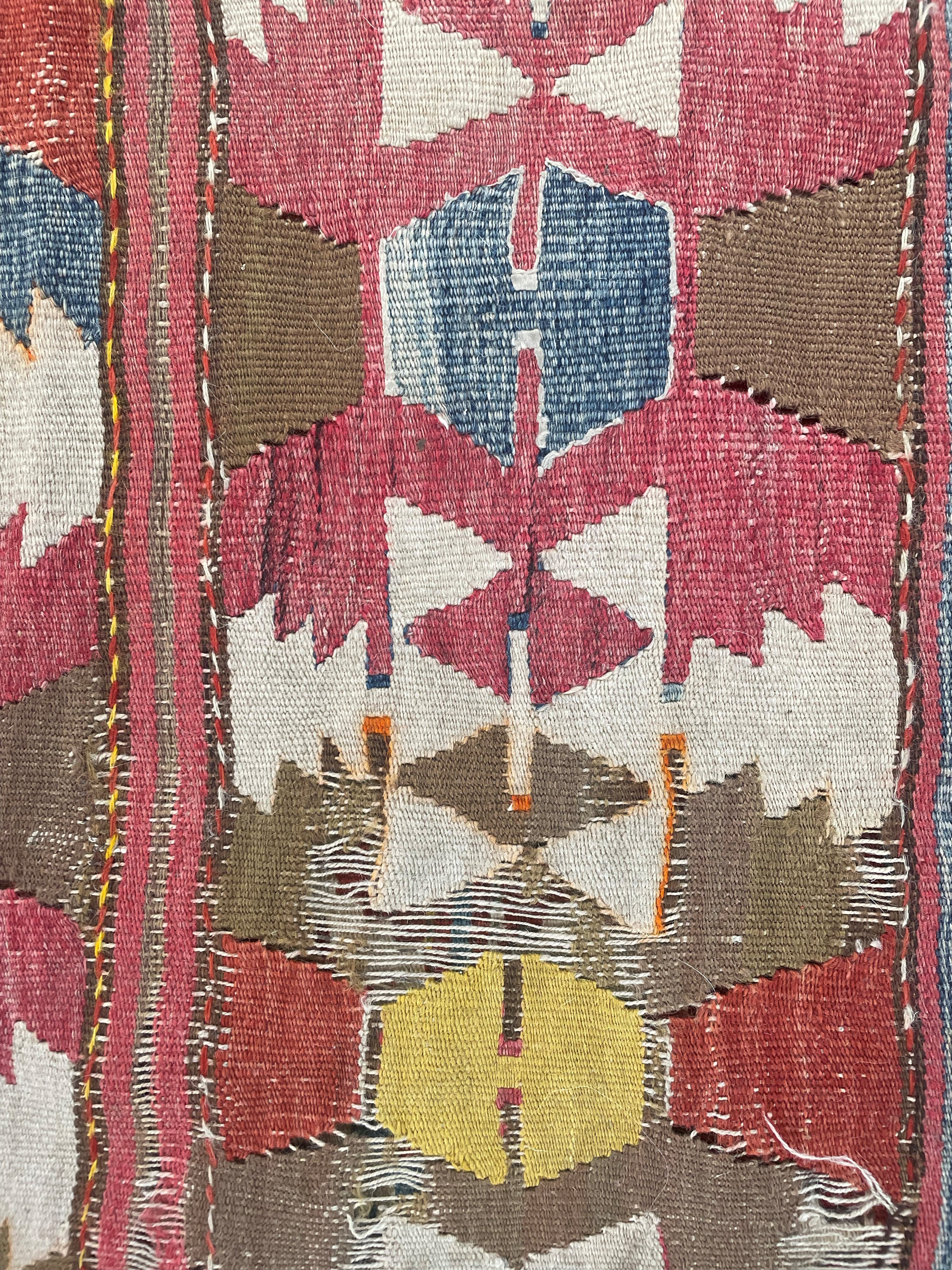 Kilim di Denizli, Anatolia occidentale, metà XIX secolo