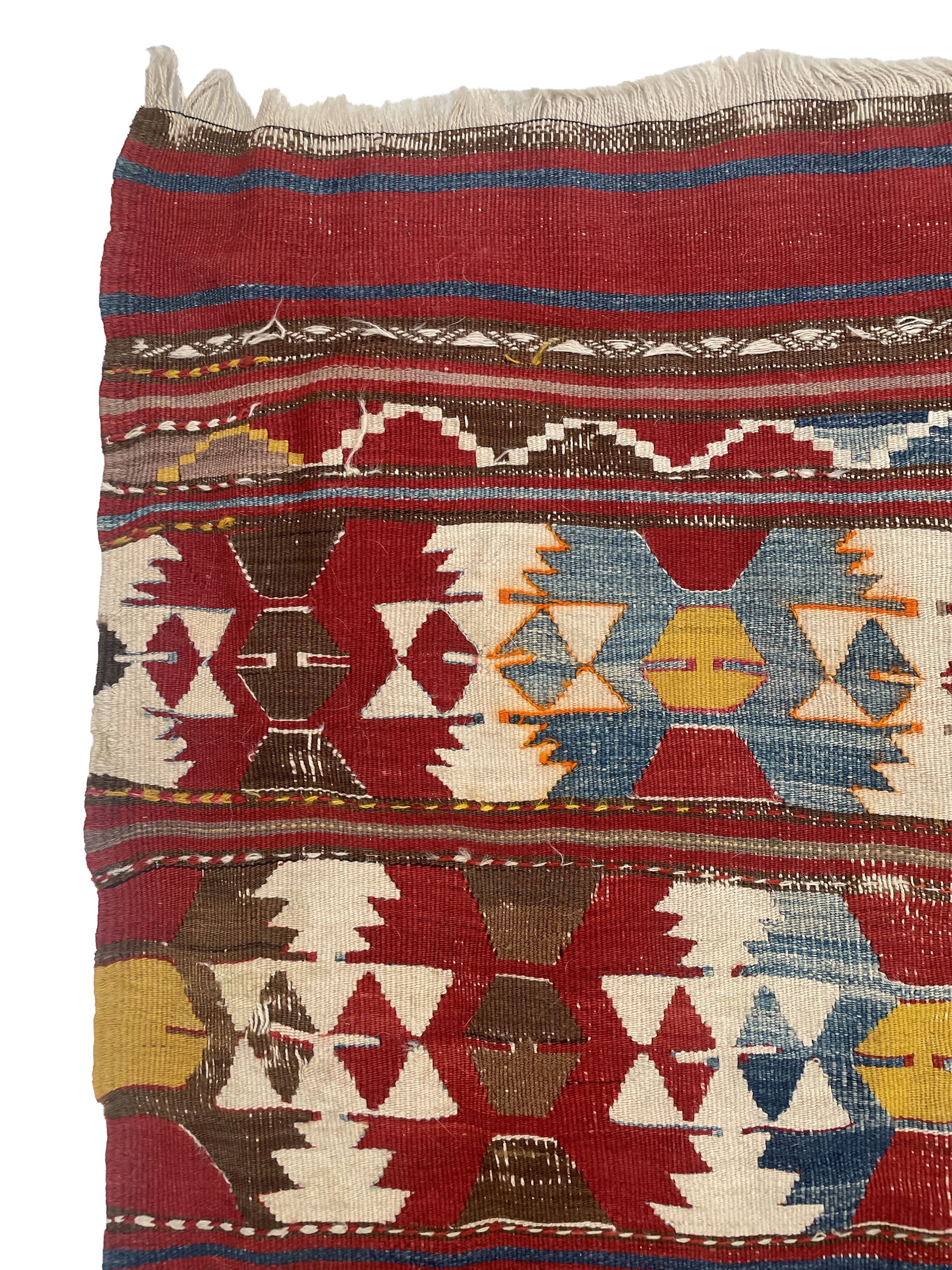 Kilim di Denizli, Anatolia occidentale, metà XIX secolo