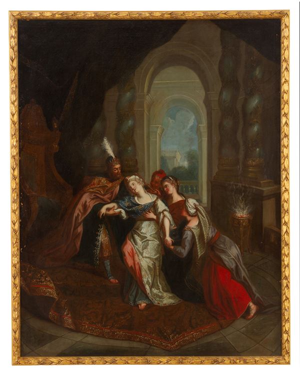 Dipinto "ESTER E ASSUERO"