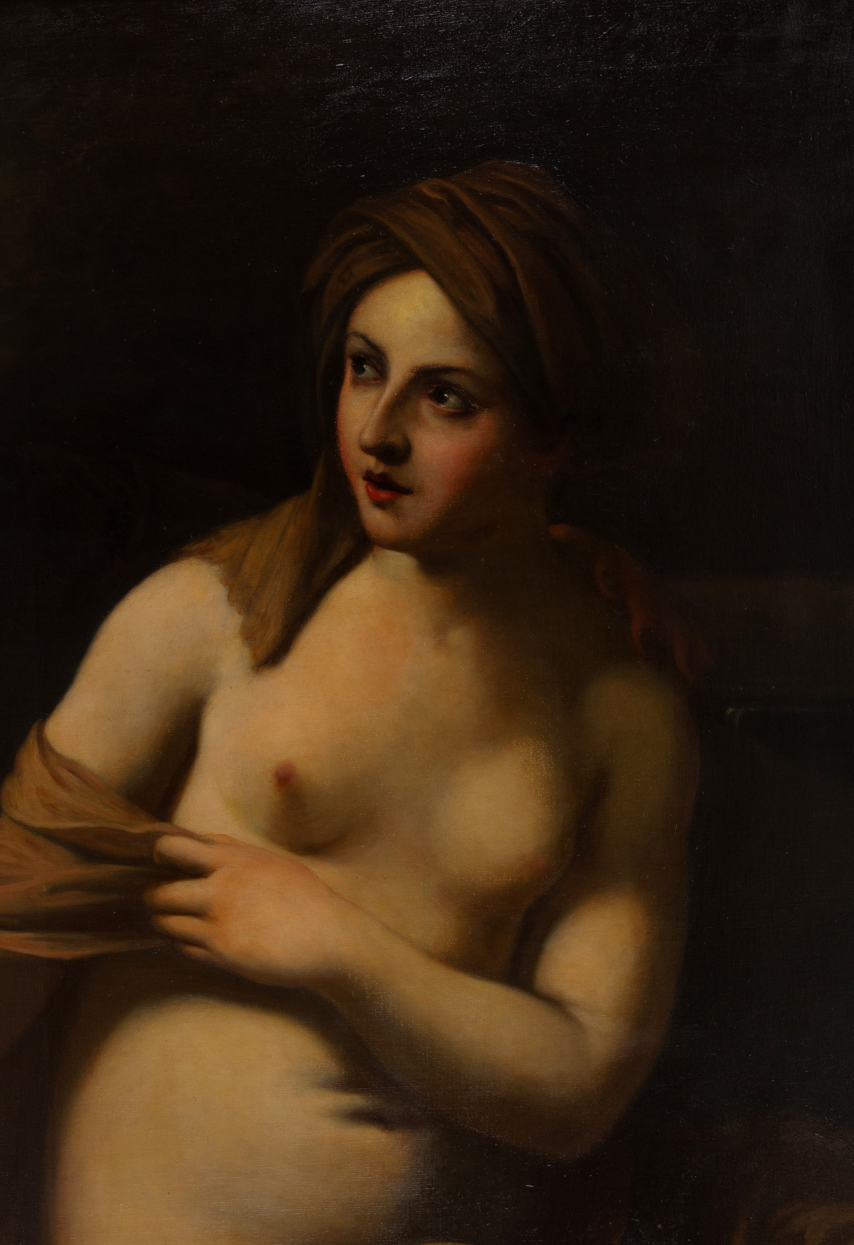 Autore Anonimo, Susanna e i Vecchioni, olio su tela