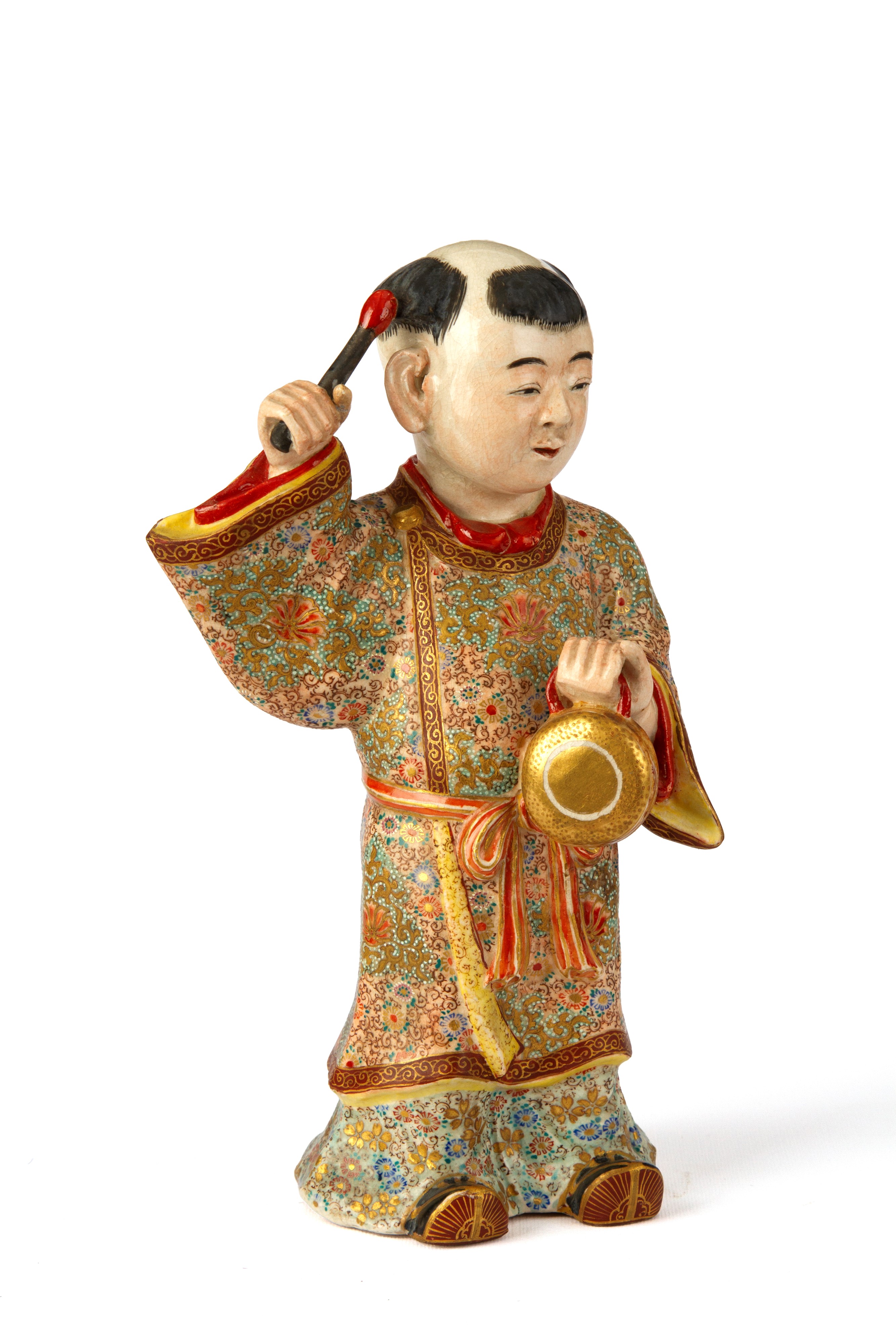 Scultura "BAMBINO PERCUSSIONISTA"