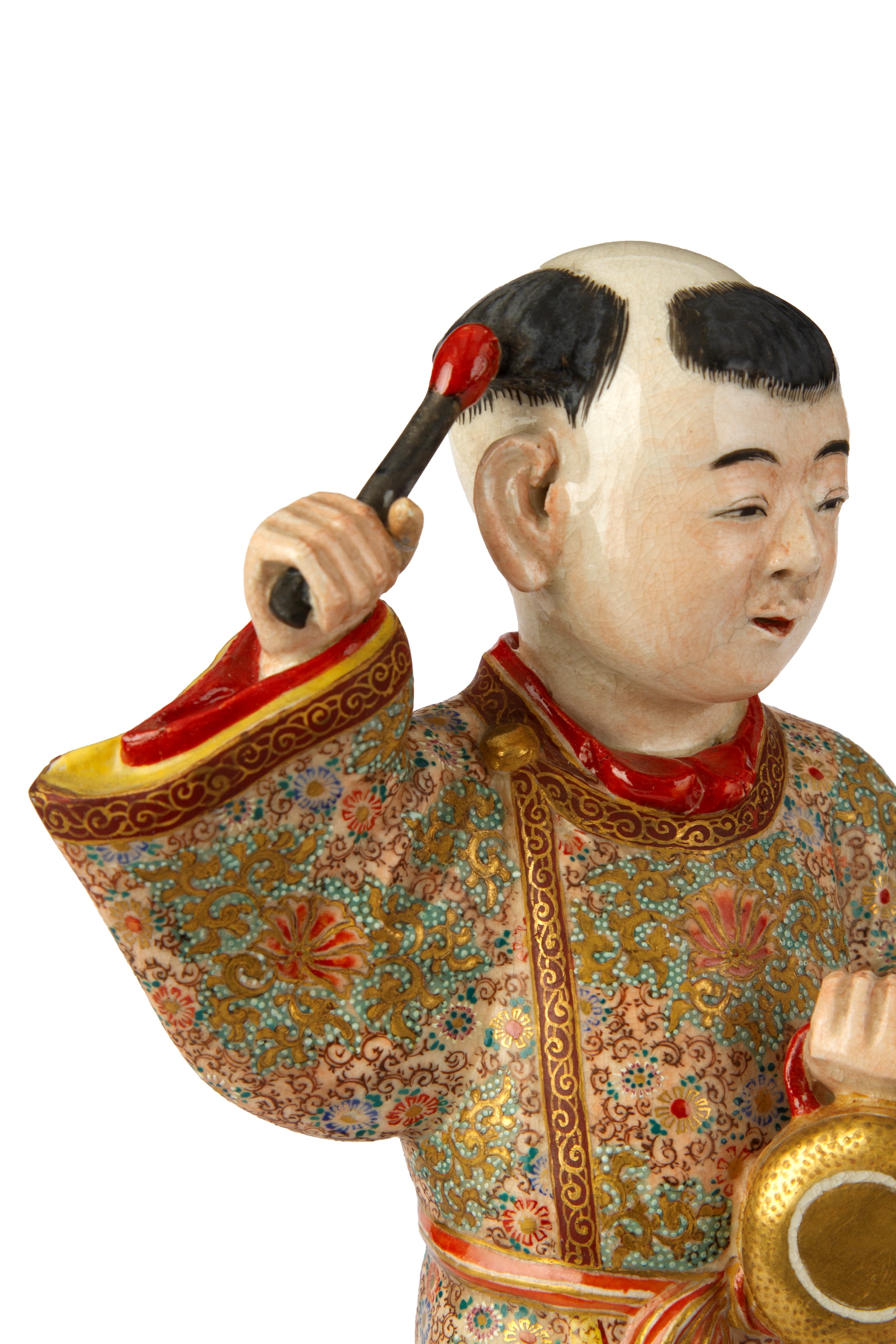 Scultura "BAMBINO PERCUSSIONISTA"