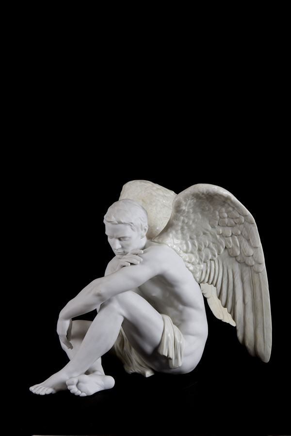 MASSUET ERNEST - Scultura "ANGELO CUSTODE". LLADRO'
