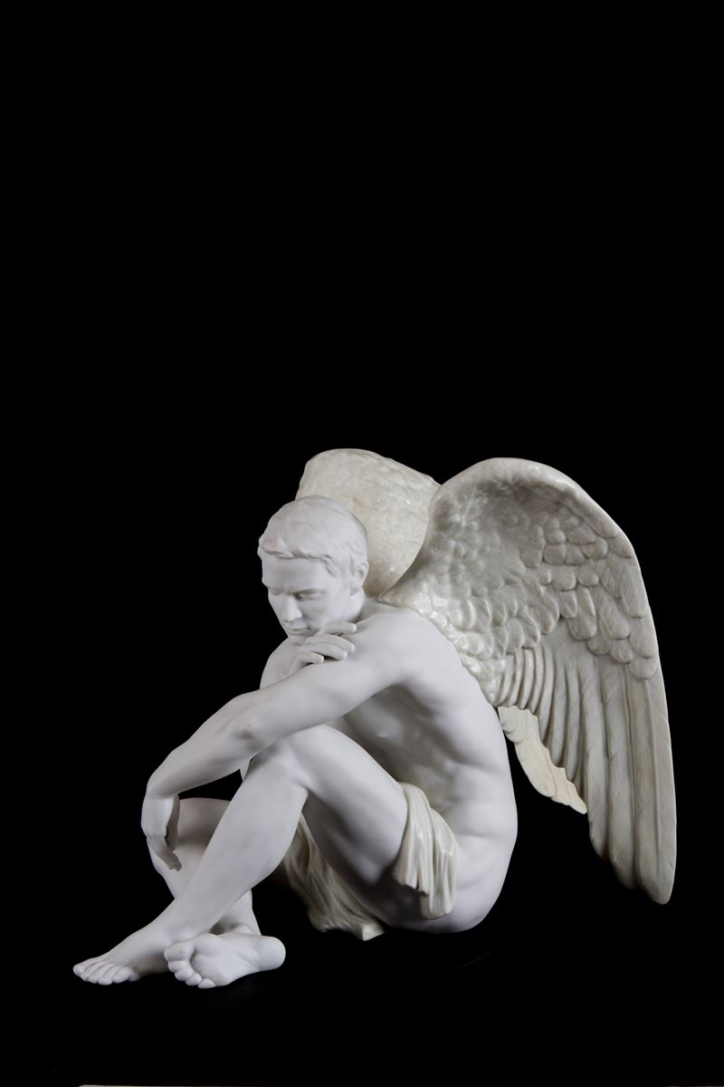 Scultura "ANGELO CUSTODE". LLADRO'