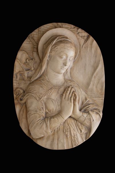 DINI & CELLAI, Placca 'Madonna' in terra di Signa