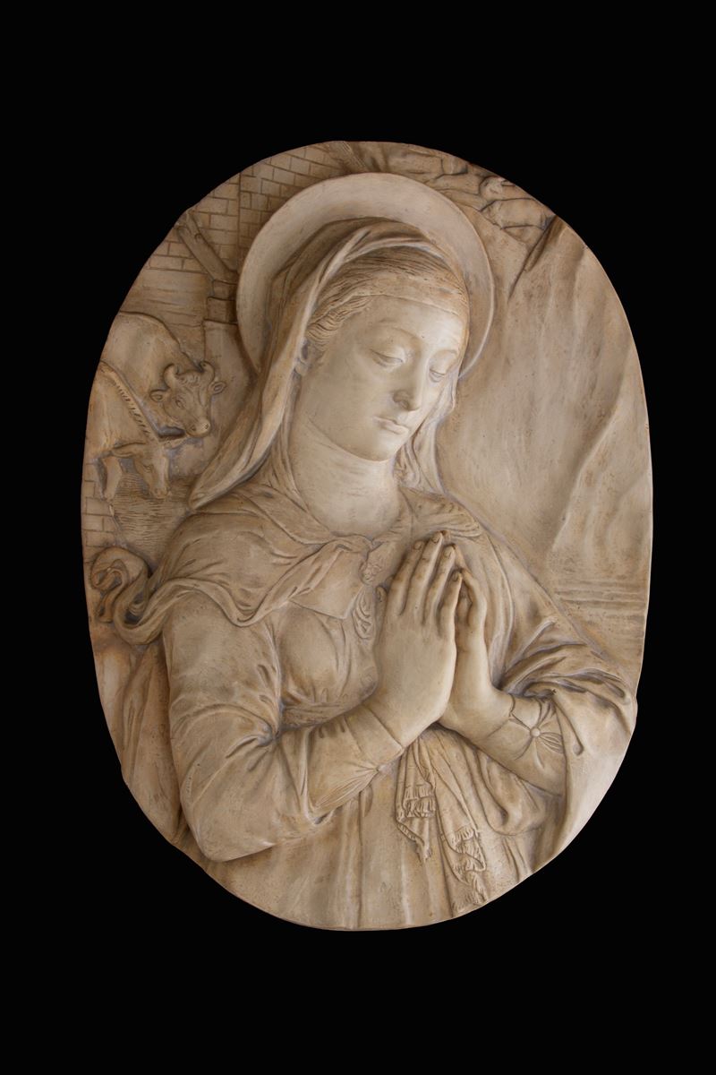 DINI & CELLAI, Placca 'Madonna' in terra di Signa