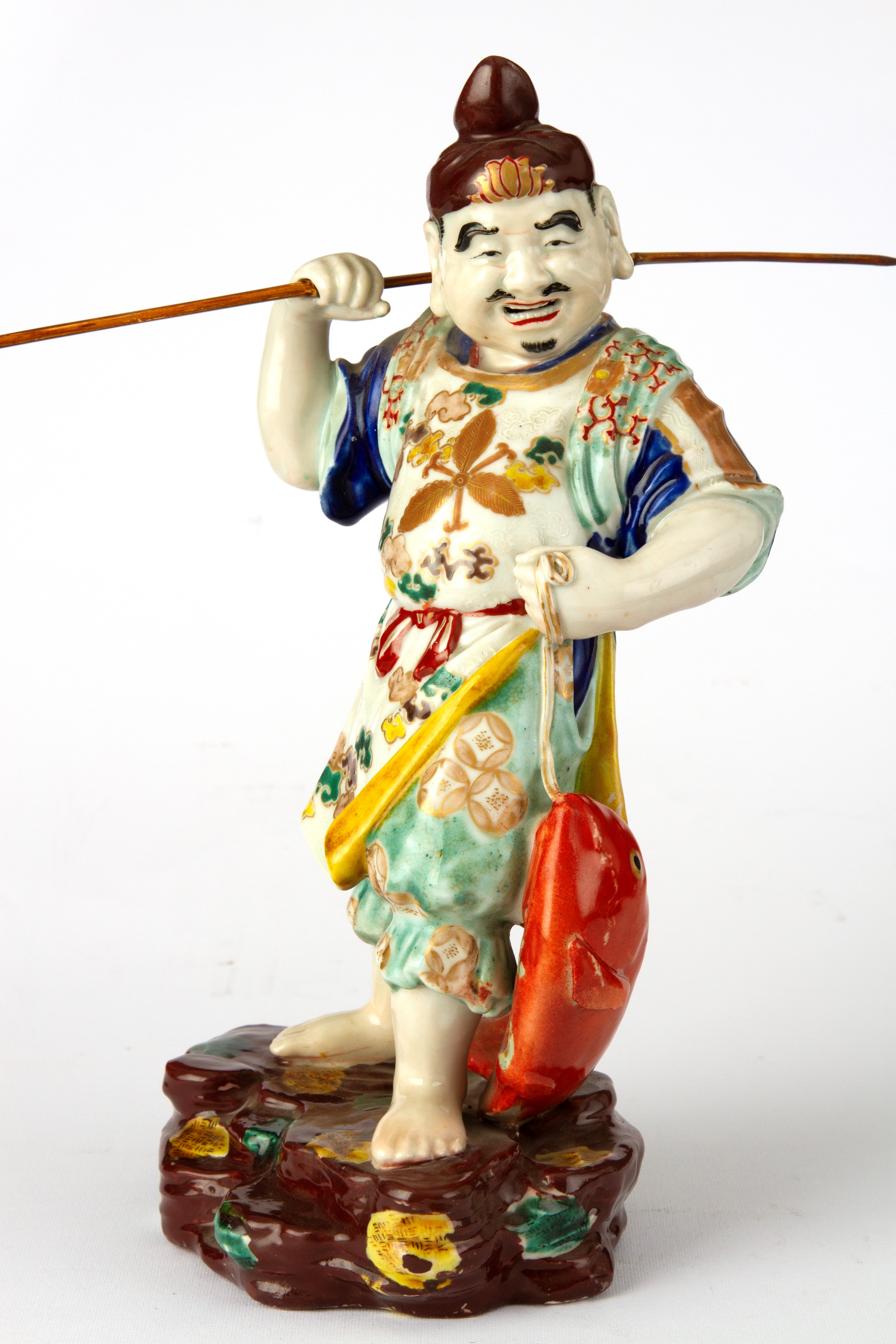 Scultura in porcellana Kuatani "EBISU"