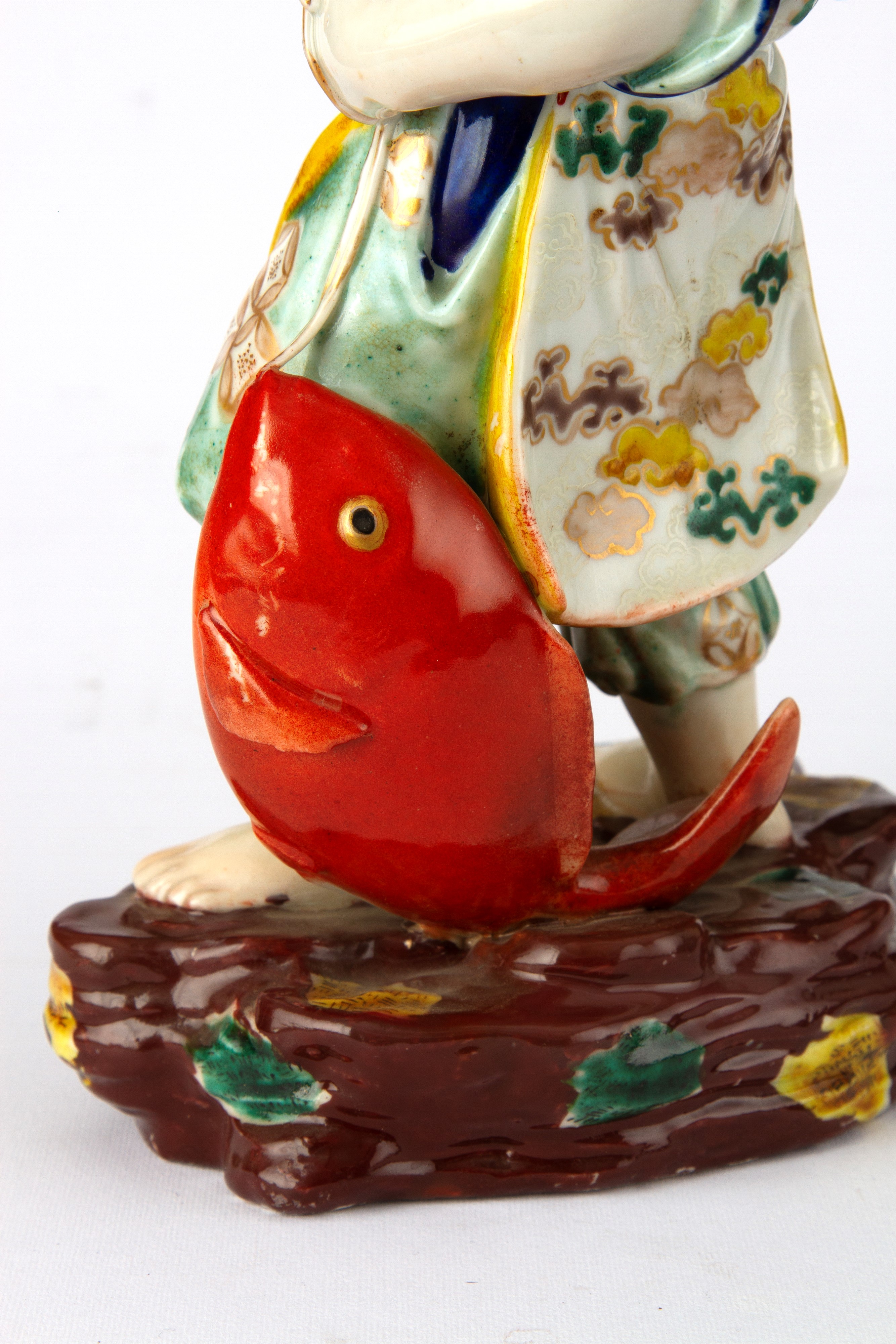 Scultura in porcellana Kuatani "EBISU"