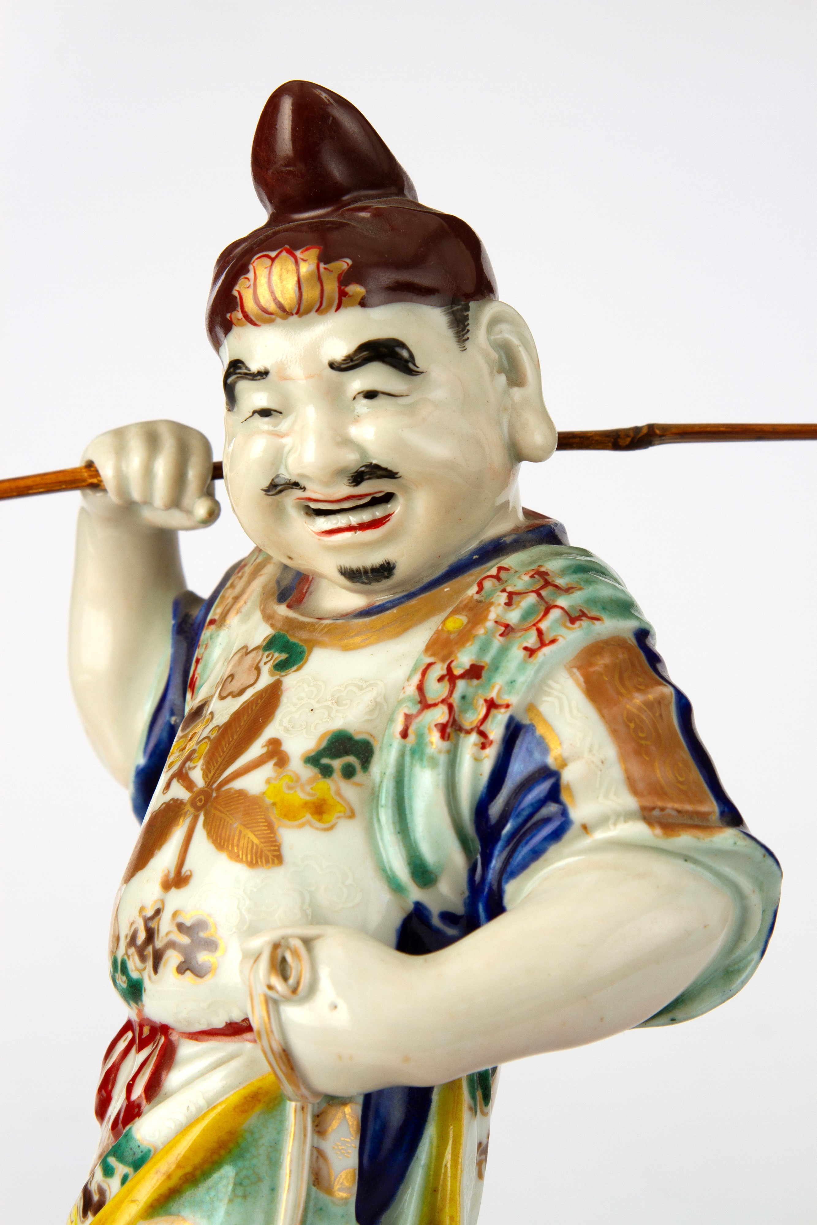 Scultura in porcellana Kuatani "EBISU"