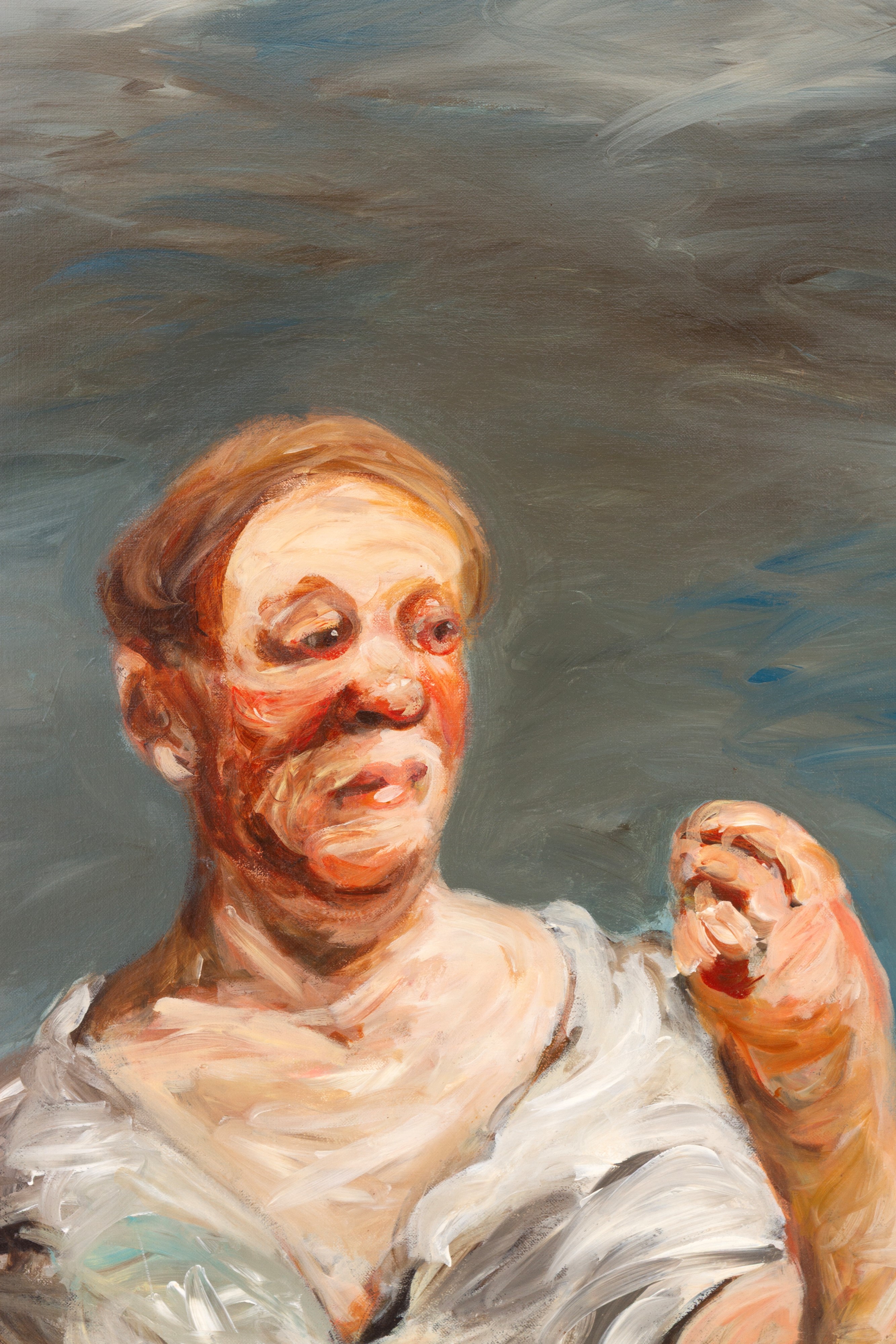 Benedicte Peyrat - Acrilico SOI-MEME COMME UN AUTRE, 2007, 162x130 cm