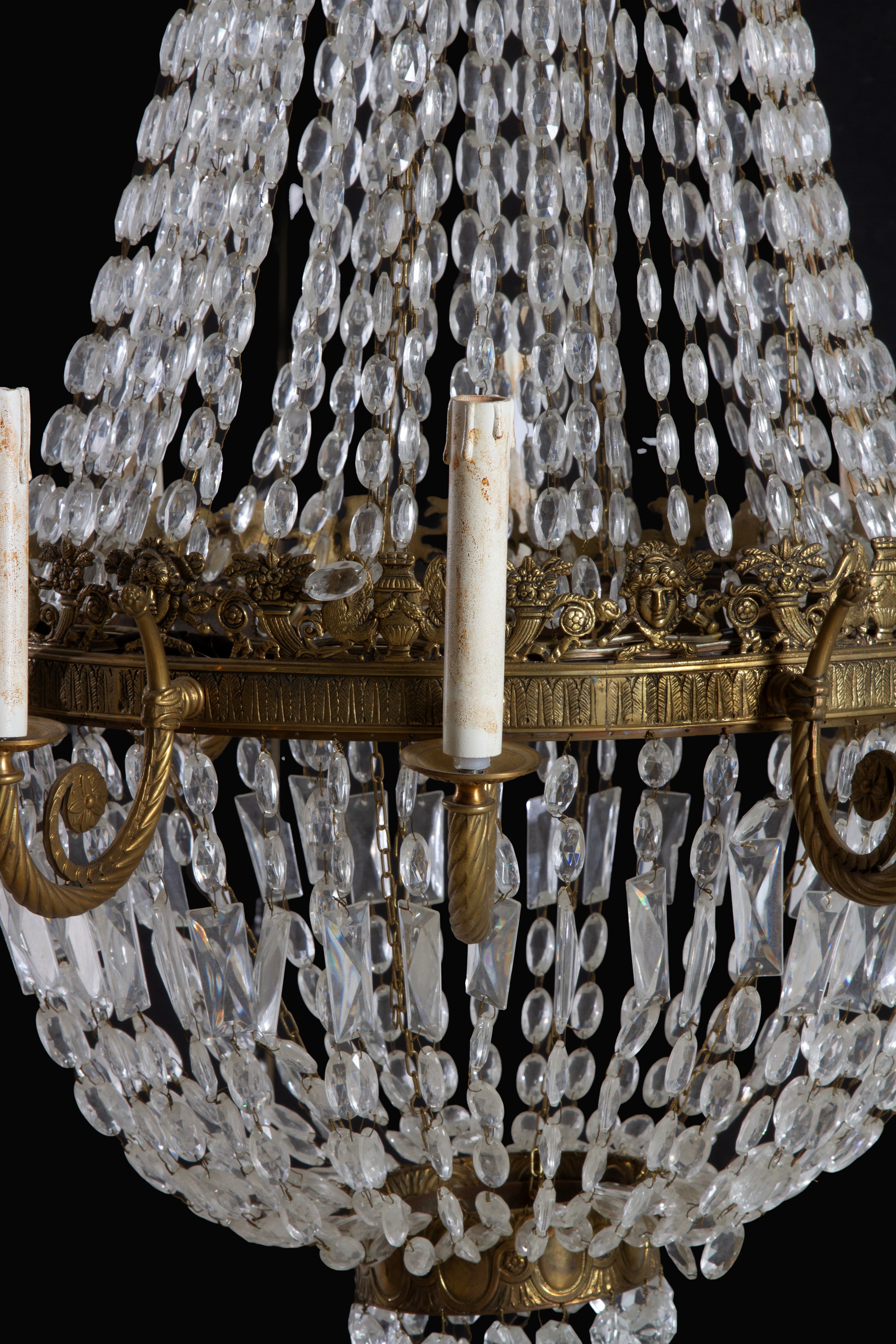 Lampadario a mongolfiera