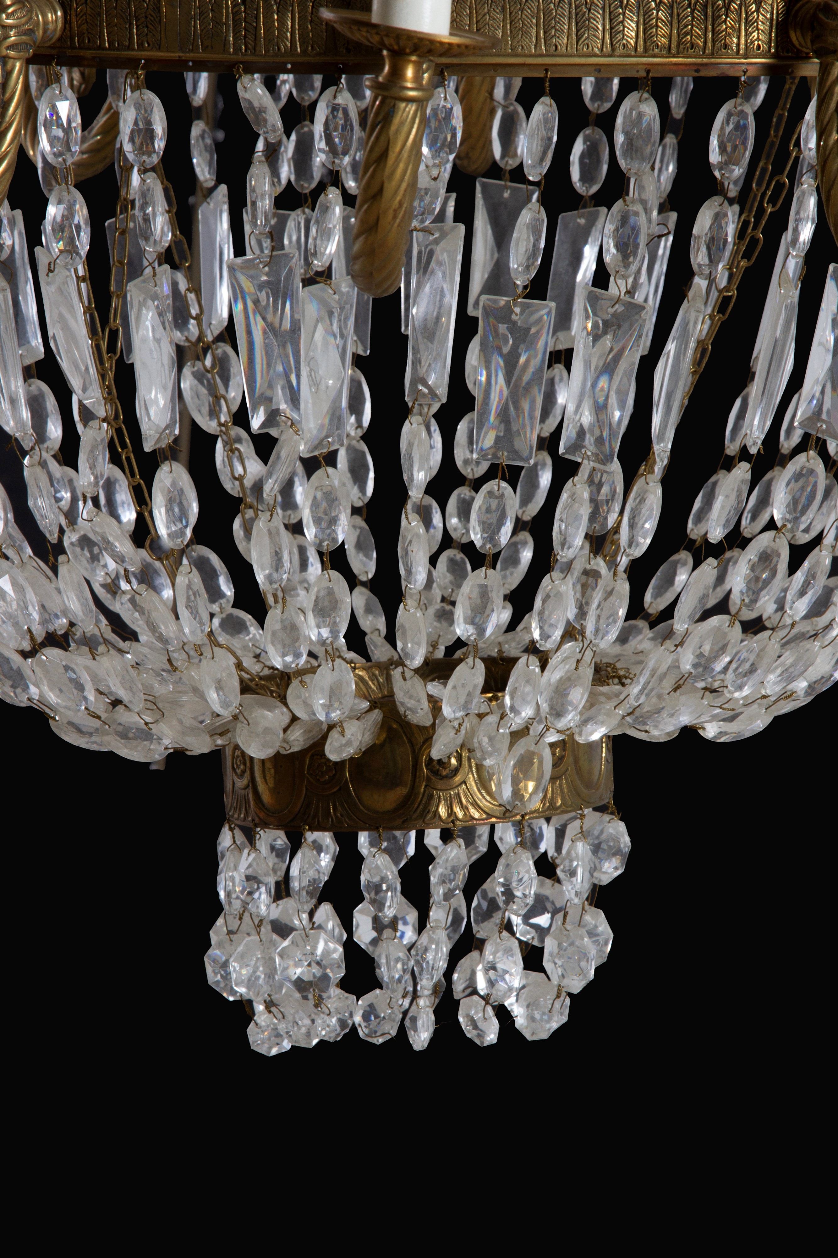 Lampadario a mongolfiera