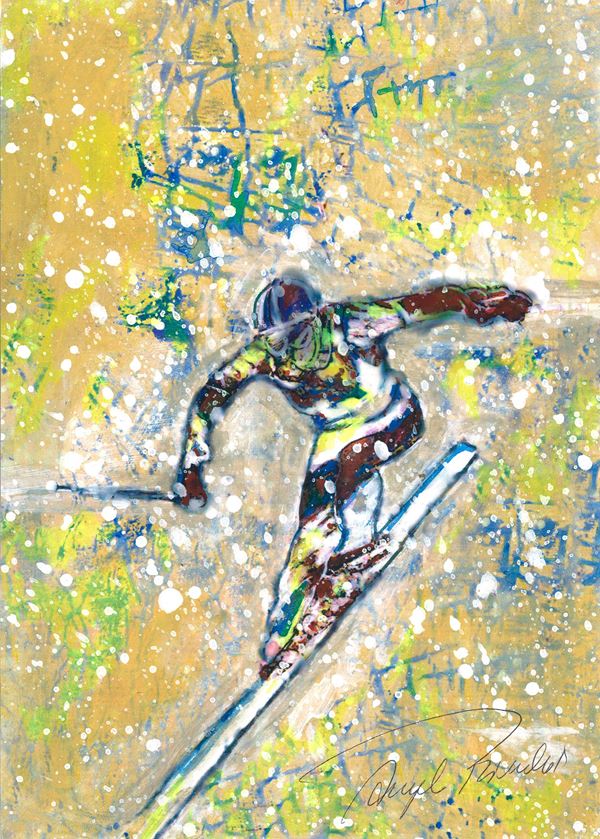 ANGELO RINALDI - Tecnica mista n.1