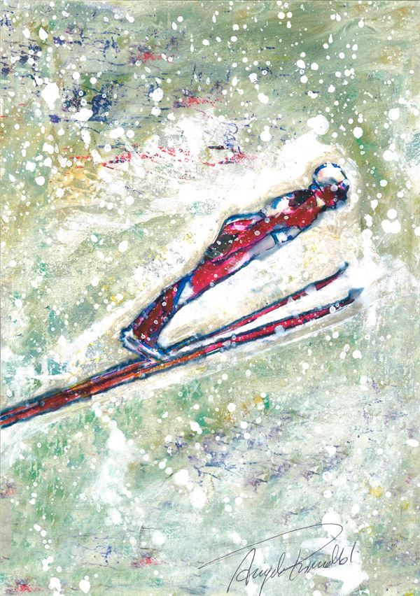 ANGELO RINALDI - Tecnica mista n.2