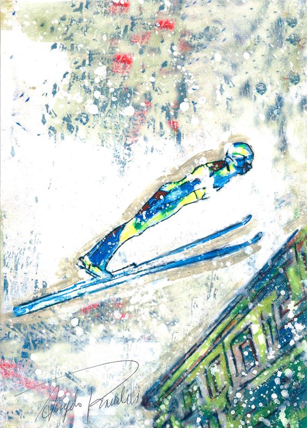 ANGELO RINALDI - Tecnica mista n.3