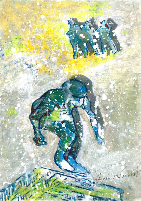 ANGELO RINALDI - Tecnica mista n.4