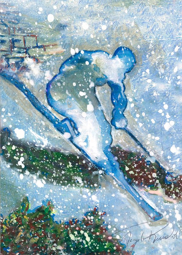 ANGELO RINALDI - Tecnica mista n.5