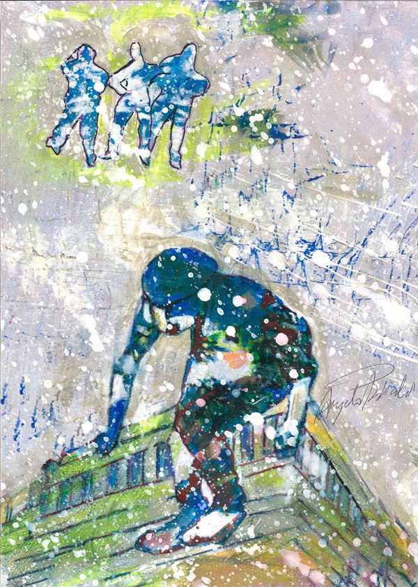 ANGELO RINALDI - Tecnica mista n.6