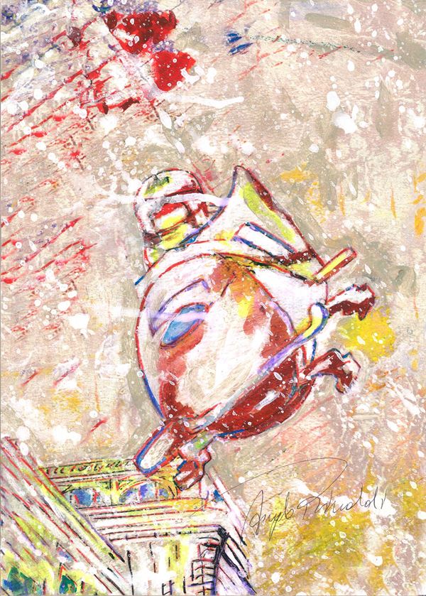 ANGELO RINALDI - Tecnica mista n.7