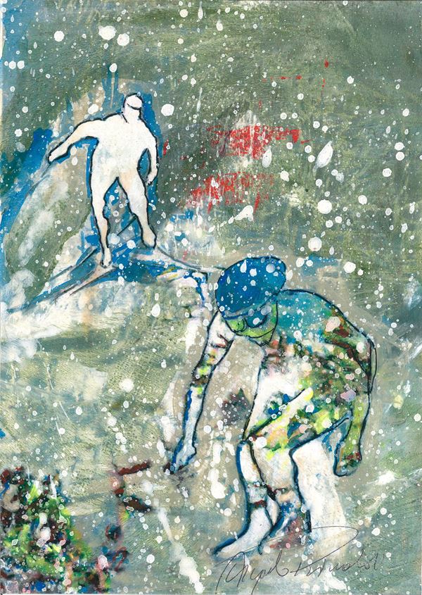 ANGELO RINALDI - Tecnica mista n.8