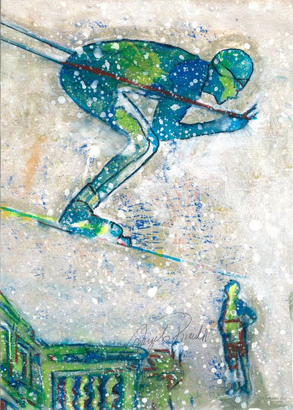 ANGELO RINALDI - Tecnica mista n.10