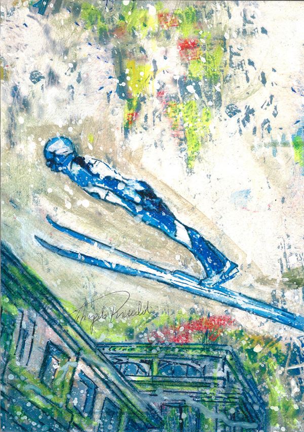 ANGELO RINALDI - Tecnica mista n.11