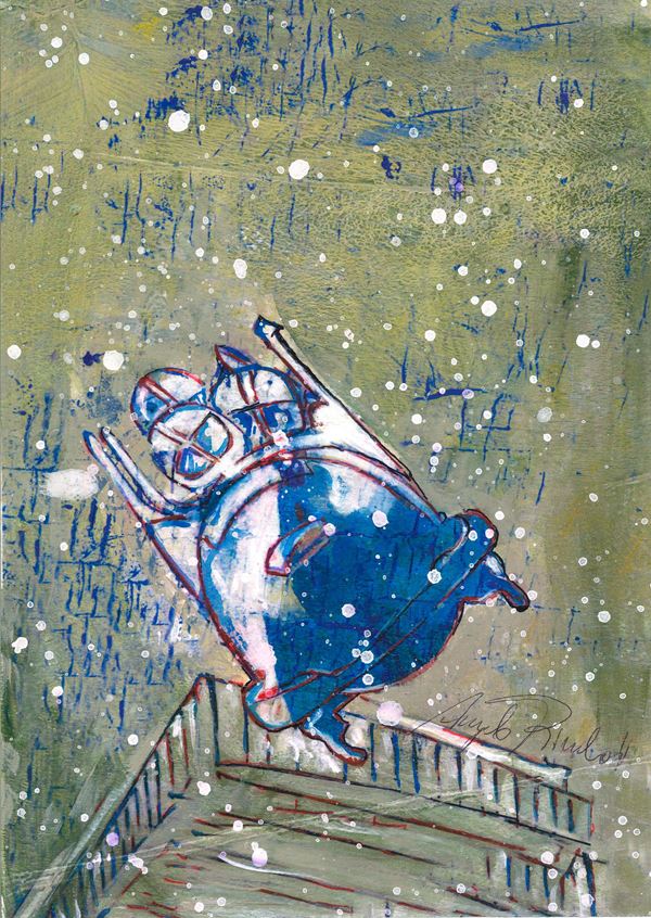 ANGELO RINALDI - Tecnica mista n.12