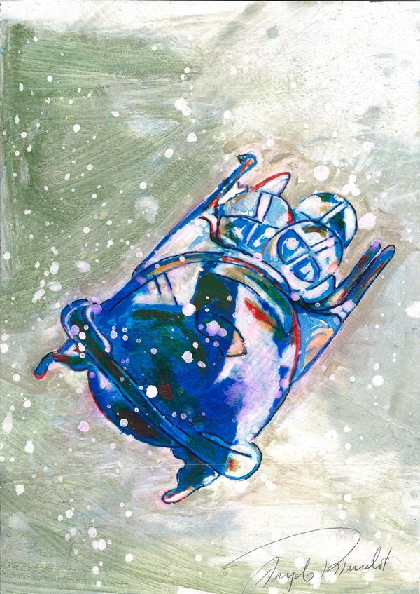 ANGELO RINALDI - Tecnica mista n.13