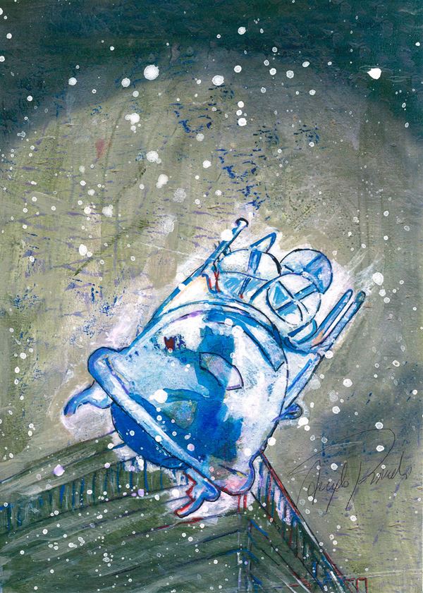 ANGELO RINALDI - Tecnica mista n.14