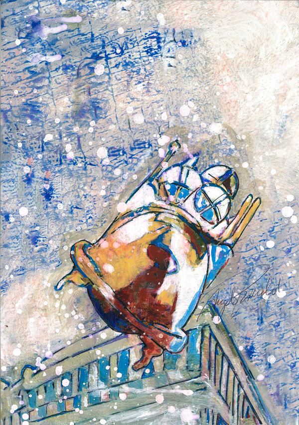 ANGELO RINALDI - Tecnica mista n.15