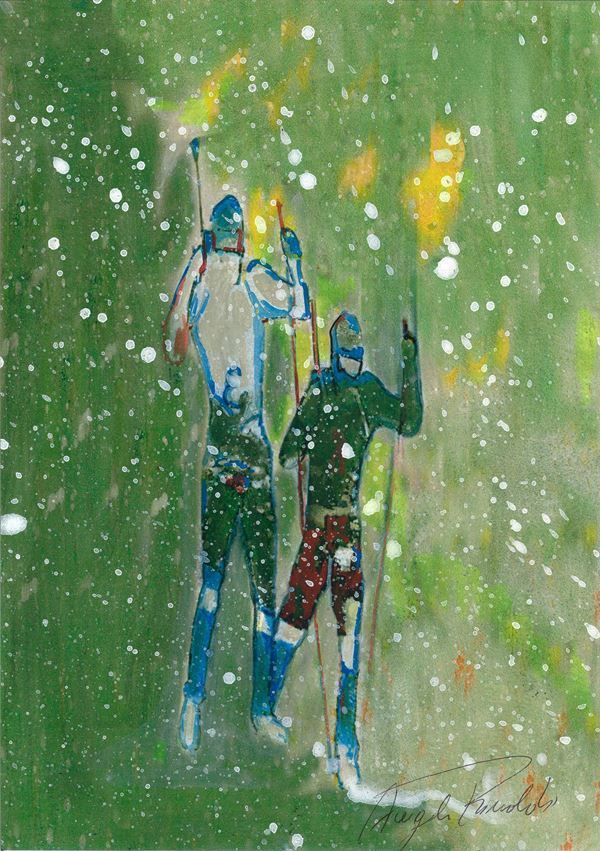 ANGELO RINALDI - Tecnica mista n.17