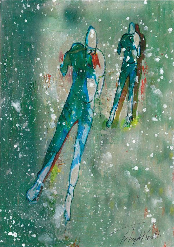 ANGELO RINALDI - Tecnica mista n.18