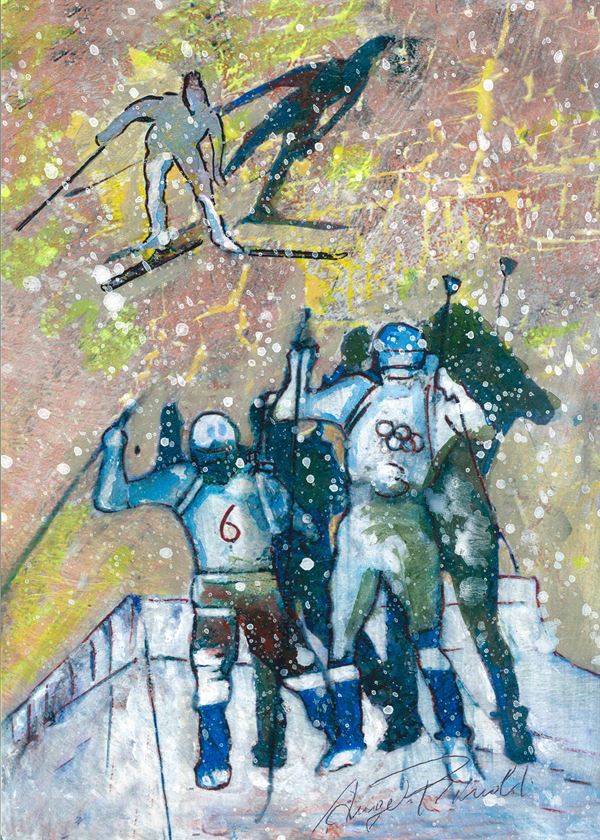 ANGELO RINALDI - Tecnica mista n.19