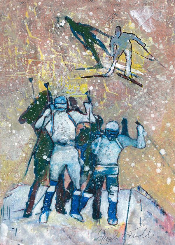 ANGELO RINALDI - Tecnica mista n.21