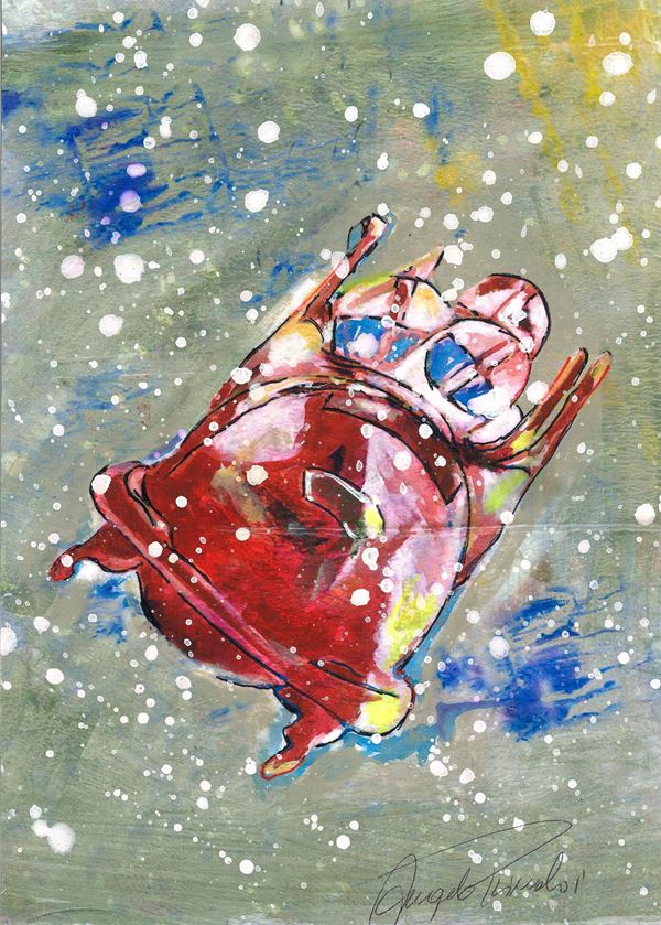 ANGELO RINALDI - Tecnica mista n.23