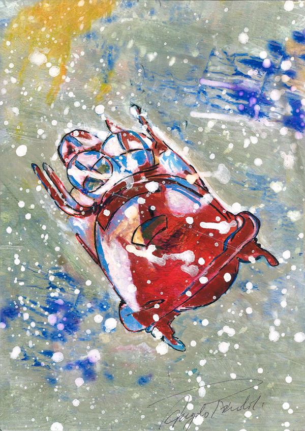 ANGELO RINALDI - Tecnica mista n.26