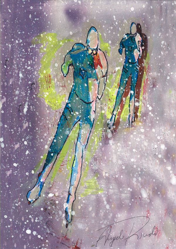 ANGELO RINALDI - Tecnica mista n.27