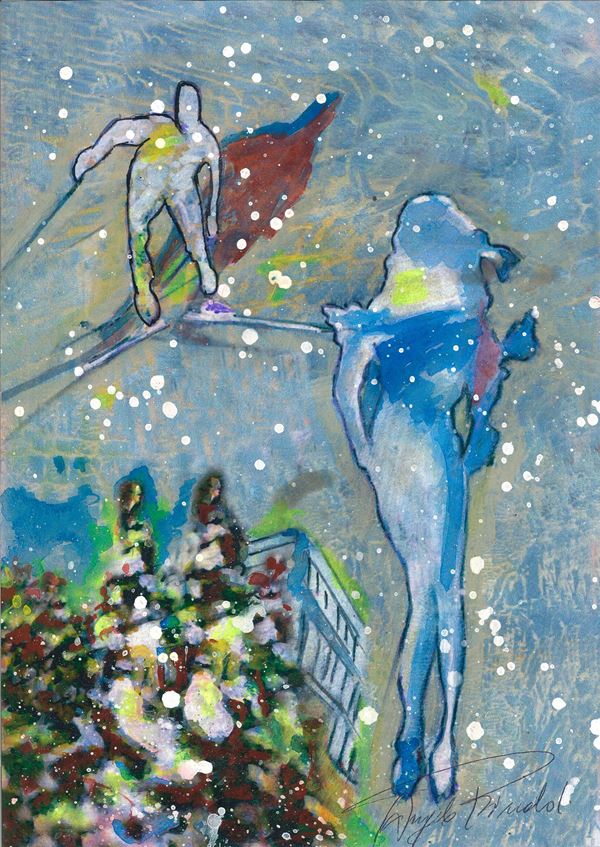 ANGELO RINALDI - Tecnica mista n.28