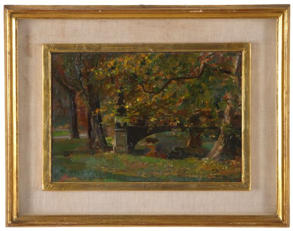 ARNALDO ANNONI - Dipinto “IL PONTE DELLE SIRENETTE”