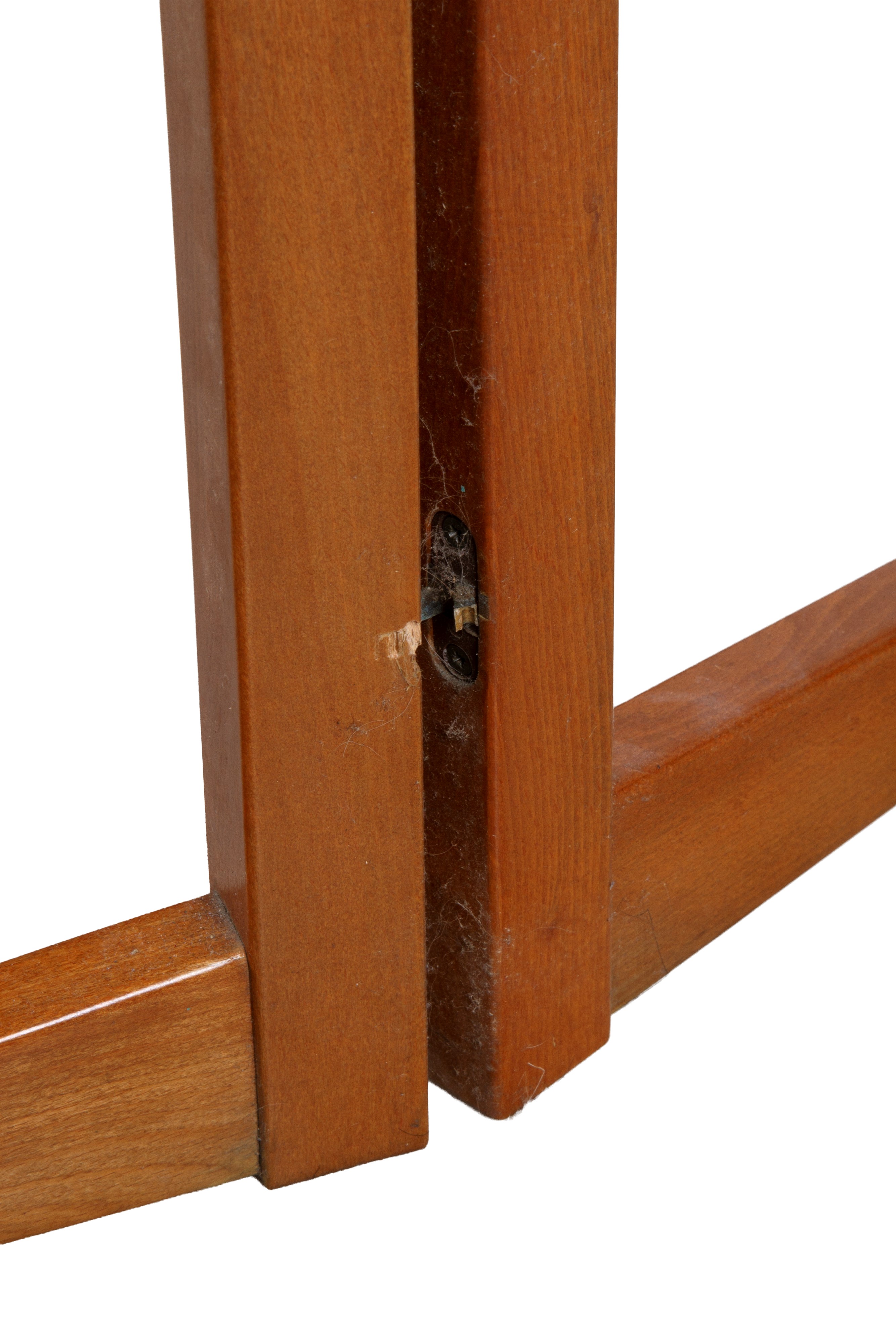 Tavolo-consolle apribile in legno, produzione anni '80-'90