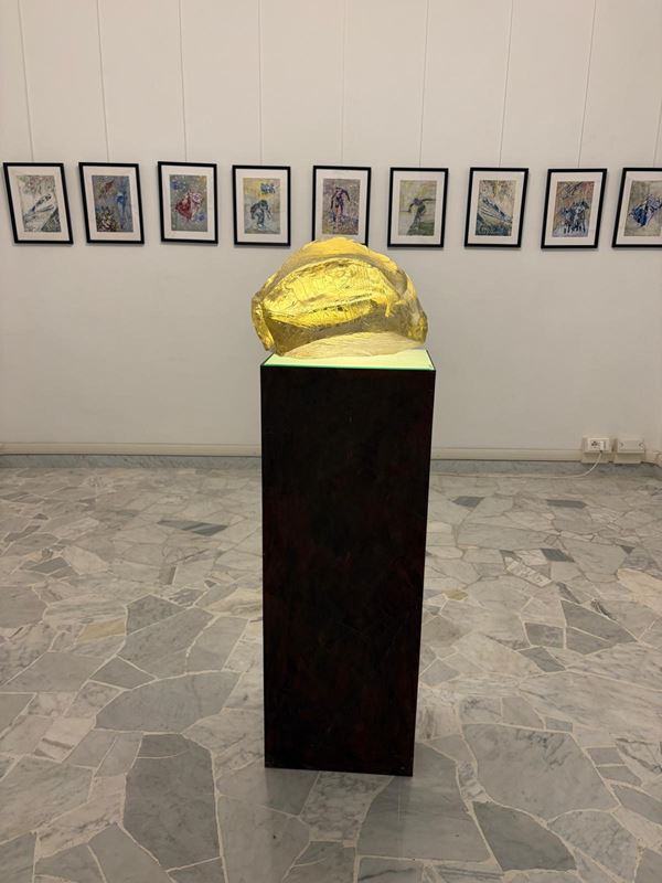 ANGELO RINALDI - Scultura mod. Fiamma Olimpica