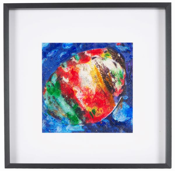 FAUSTO TONELLO - Mixed media "COLIMBO'S EGG"