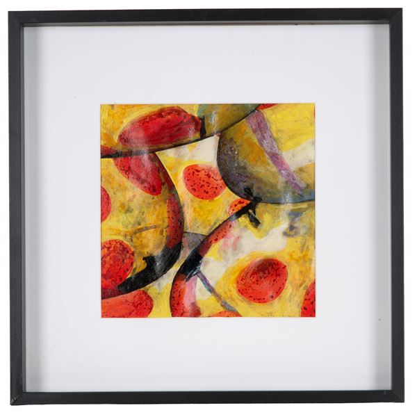 FAUSTO TONELLO - Mixed media "COLIMBO'S EGG"